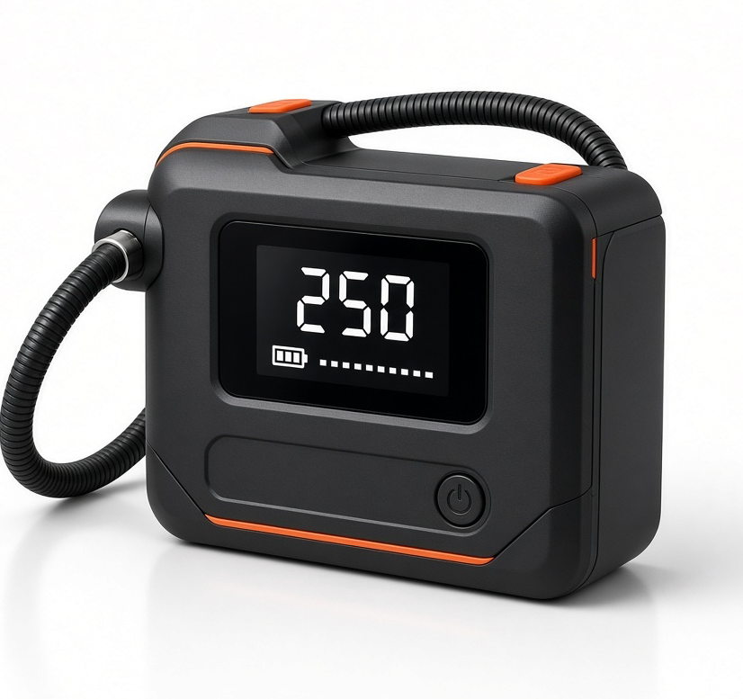 Portable Cordless Tyre Inflator — 150 PSI Digital