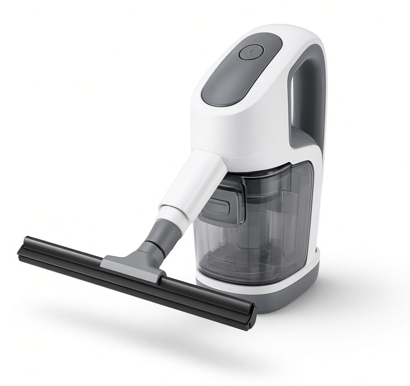 Cordless Window Vacuum Cleaner — Streak-Free Squeegee