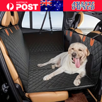 Hard-Base Dog Back Seat Protector — Waterproof & Non-Slip