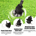 3-in-1 Cordless Grass Trimmer & Edger — 24V Whipper Snipper