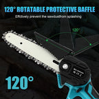 Cordless Mini Chainsaw — 6 Inch One-Handed 550W